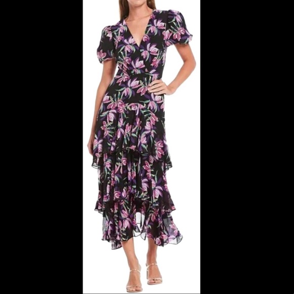 WAYF Chelsea Tiered Ruffle Maxi Dress - Picture 6 of 10